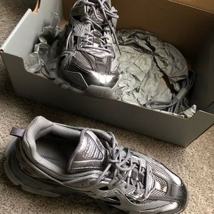 Balenciaga Track open sneaker mnc upper clear/sole